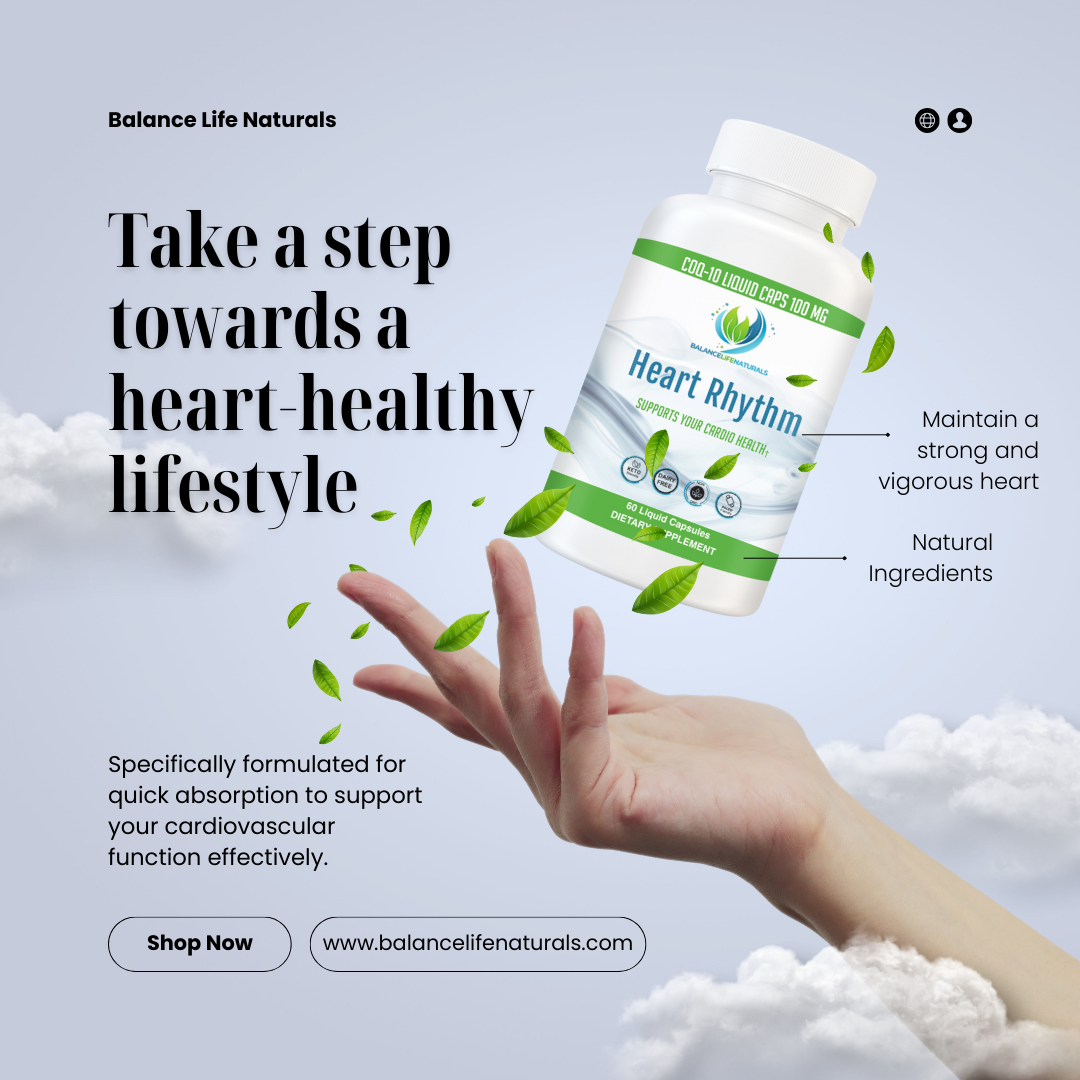 Heart Rhythm - CoQ10 100mg Liquid Caps