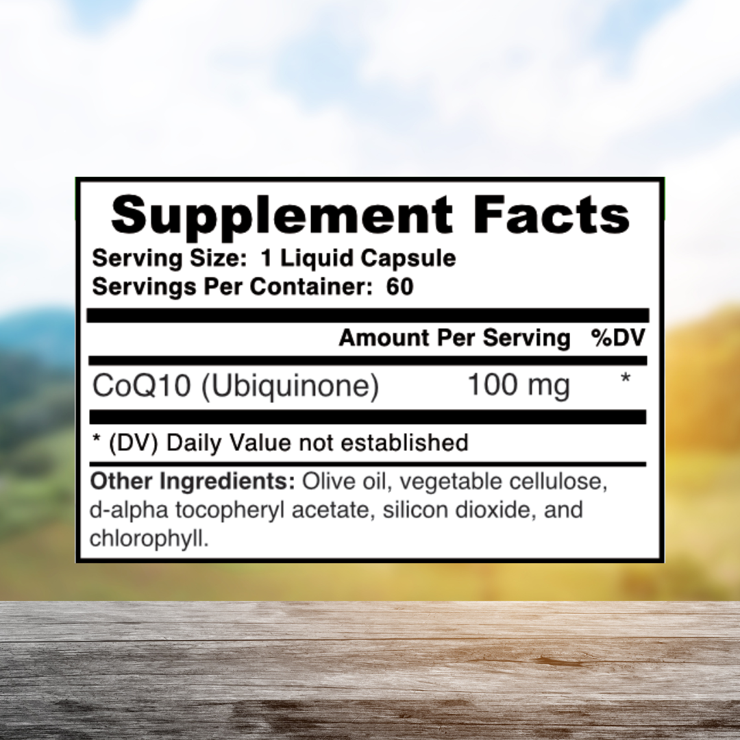 Heart Rhythm - CoQ10 100mg Liquid Caps