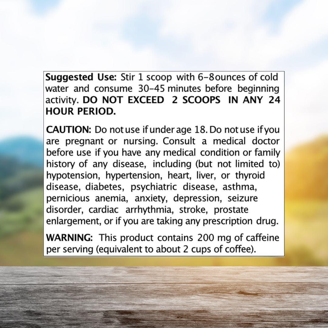 Pre-Workout, Fruit Punch - Energize & Sharpen Pre-Workout Boost