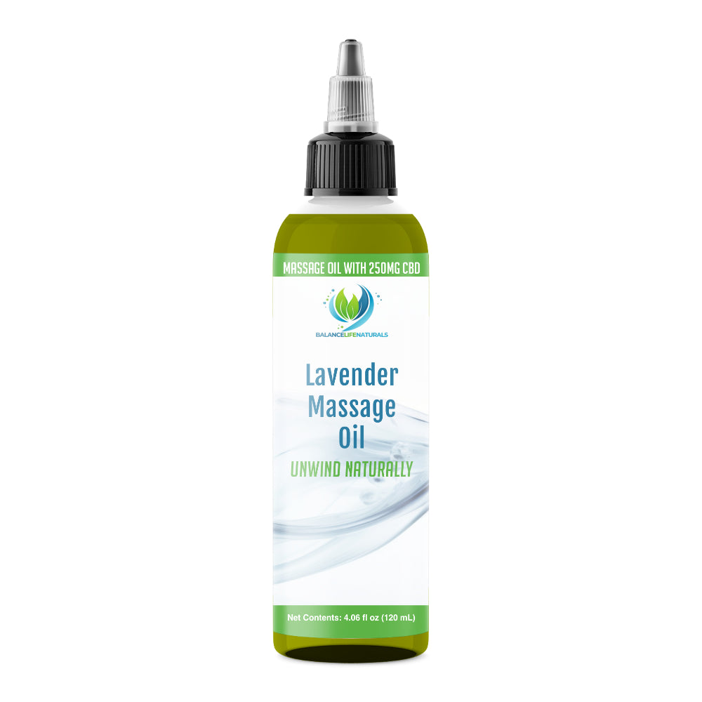 Lavender Massage Oil 250mg CBD