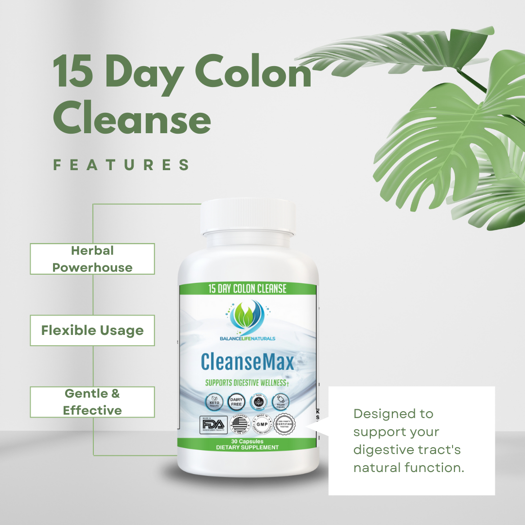 15 Day Colon Cleanse-CleanseMax