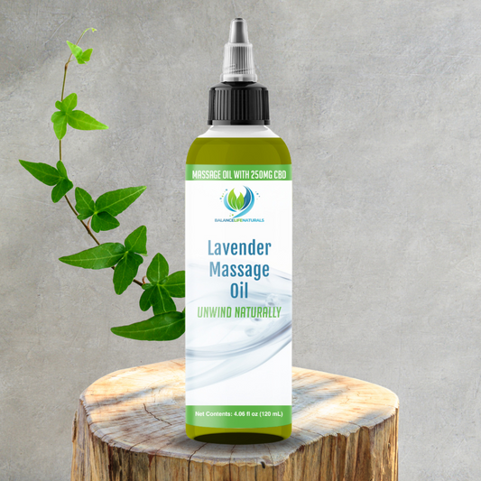 Lavender Massage Oil 250mg CBD